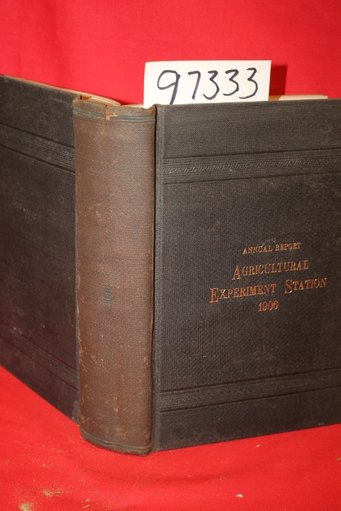 New Jersey Agricultural College Expe...: Twenty-Seventh Annual Report of the ...