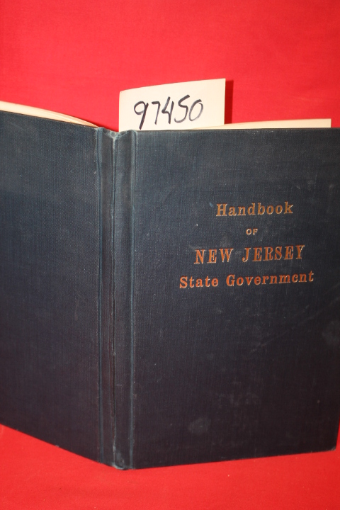 Bureau of Government Research: Handbook of New Jersey State Government