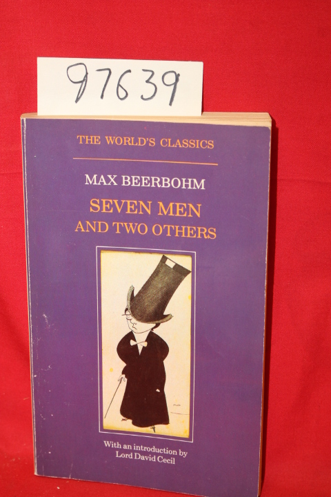Beerbohm, Max: Seven Men and Two Others