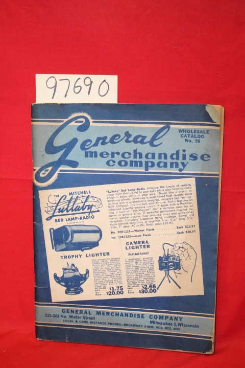 General Merchandise Company: General Merchandise Company Wholesale Catalog No...