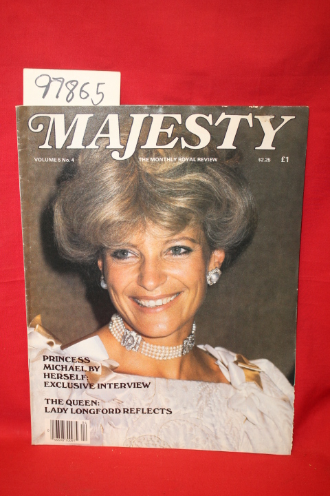 Seward, Ingrid: PRINCESS MICHAEL Majesty the Monthly Royal Review Volume 5 No...