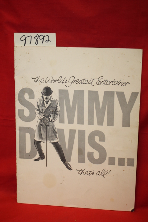 Golub Bros. Concessions: The World's Greatest Entertainer Sammy Davis... That...