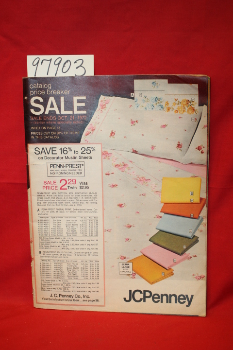 J C Penney: J C Penney Catalog Price Breaker Sale