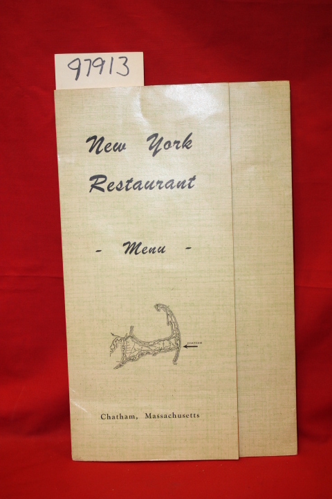 New York Restaurant: New York Restaurant Menu located in Chatham Mass.