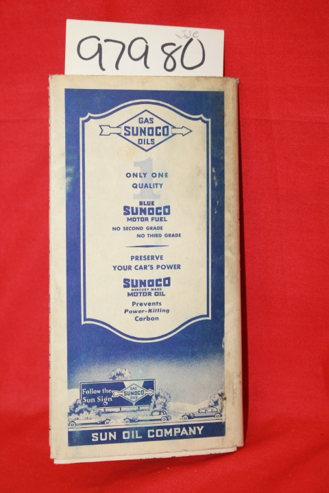 Sunoco: Sunoco Road Map of Eastern United States and New England United States