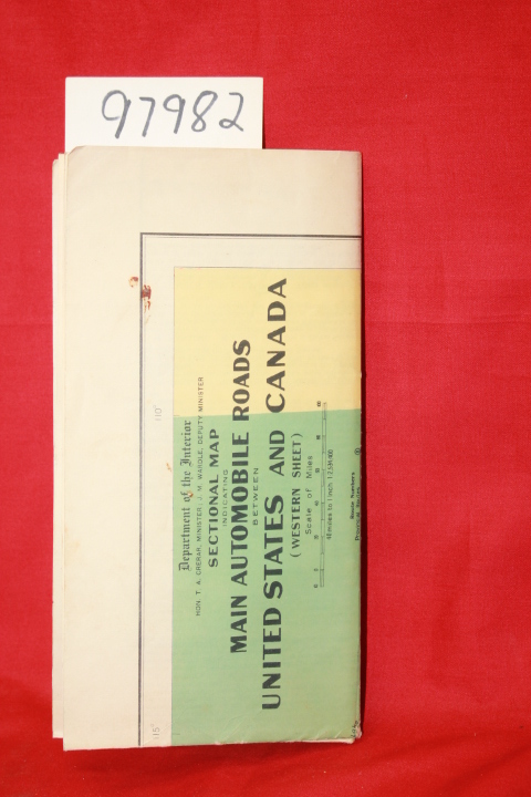 Wardle, J. M. Crerar, T. A.;: Sectional Map Indicating Main Automobile Roads ...