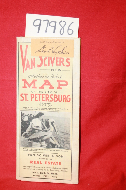 Van Sciver & son: Van Sciver's New Authenitic Pocket Map of the City of St. P...