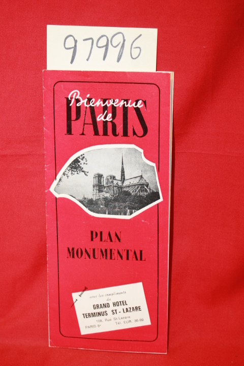 Grand Hotel Paris: Bienvenue de Paris Plan Monumental