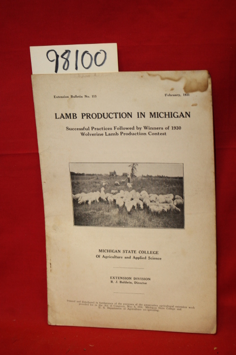 LaVoi, D. H.: Lamb Production in Michigan