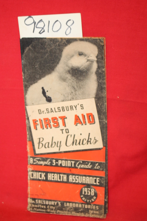 Dr. Salsbury's Laboratories: Dr. Salsbury's First Aid to Baby Chicks