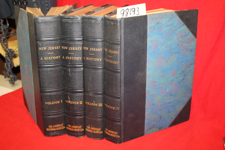 Kull, Irving S.: New Jersey a History Vols. I, II, III, IV