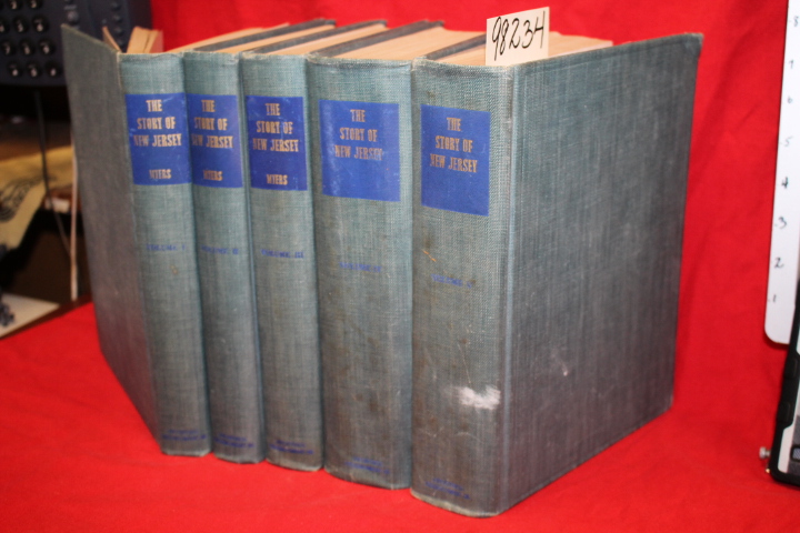 Meyers, William Starr: The Story of New Jersey (5 volume set)