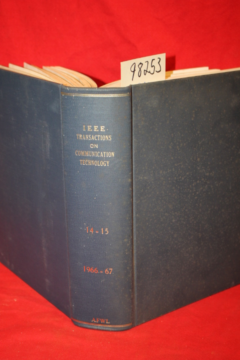 Woolf, Jack K.: IEEE Transactions CN Communication Technology 14-15 1966-67