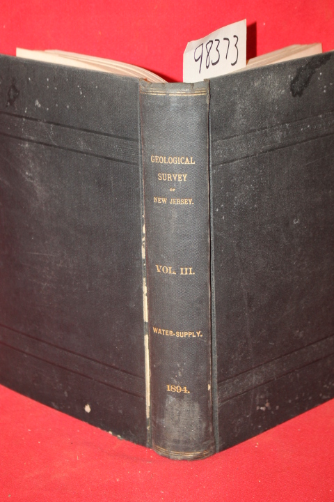 Smock, John C.; Vermeule Cornelius C...: Geological Survey of New Jersey Repo...