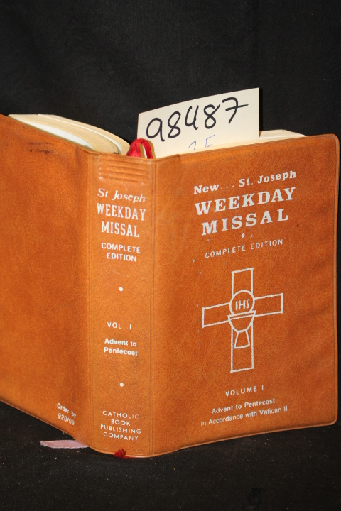 New... St. Joseph Weekday Missal: Complete Edition Vol. I Advent to Pentecost