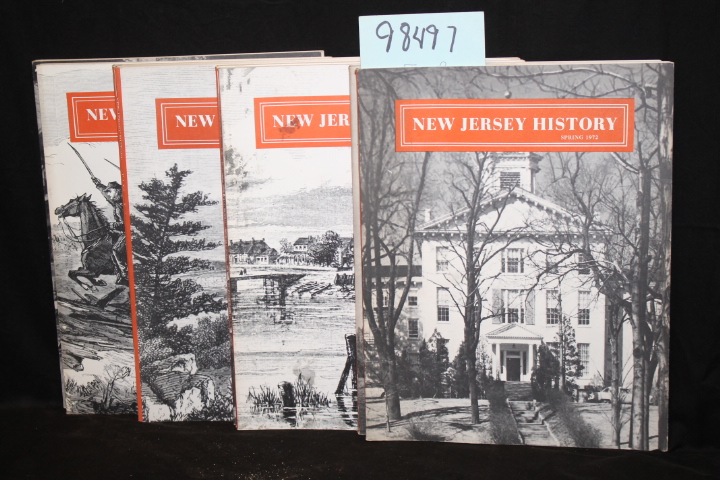 Thew New Jersey Historical Society; Schley...: New Jersey History (8 volume set)