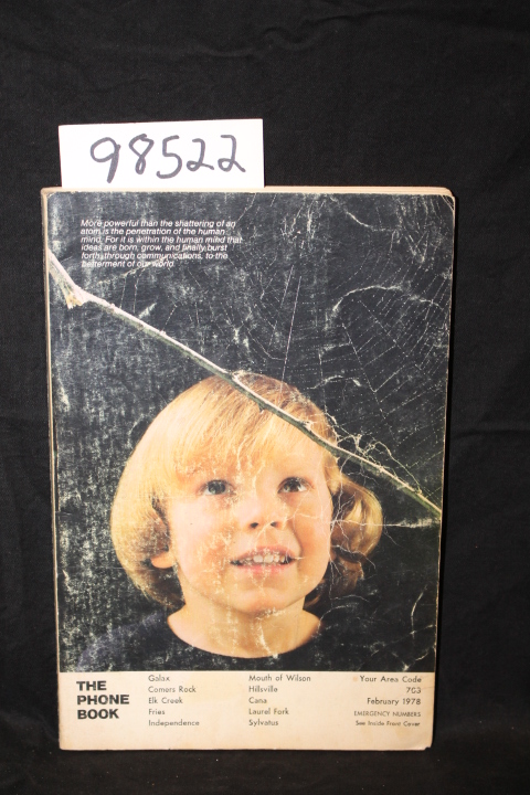 United Inter-Mountain Telephone Company: The Phone Book Galax, Virginia Febru...
