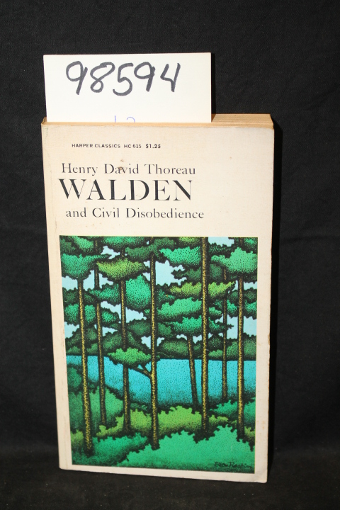 Thoreau, Henry David: Walden or, Life in the Woods and On the Duty of Civil  ...