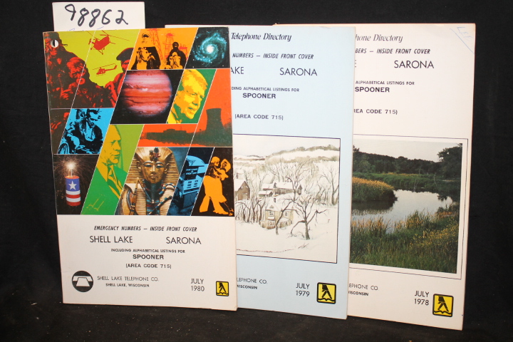 Shell Lake Telephone Co.: Telephone Directory Shell Lake Sarona Area Code 715