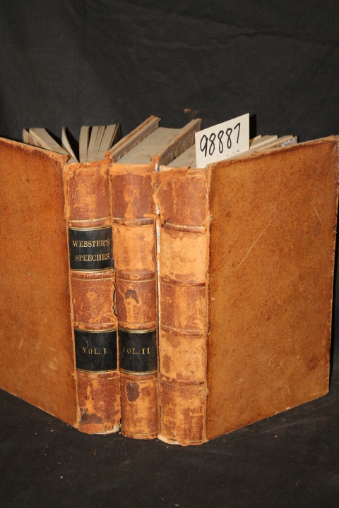 Webster, Daniel: Speaches and Forensic Arguments (3 vol set)