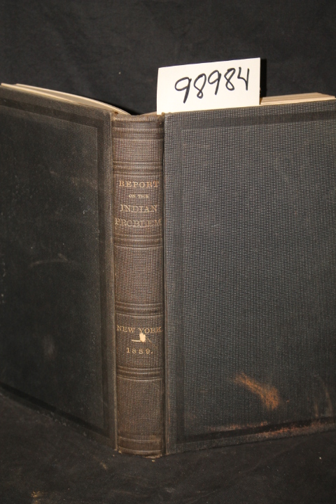 State of New York: Report of Special Committee to Investigate the Indian Prob...