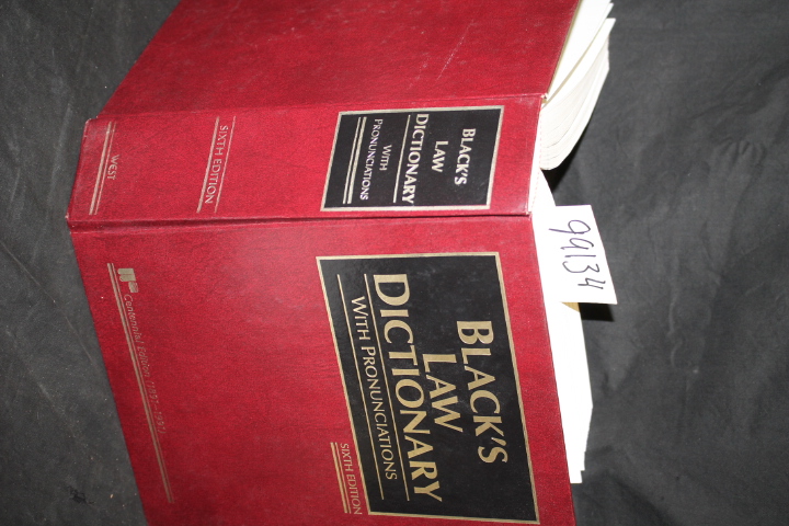 Black, Henry Campbell: Black's Law Dictionary 1990 6th edition