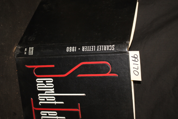 Sipel, George A. (Editor-in-Chief): Scarlet Letter 1960.  Rutgers The State U...