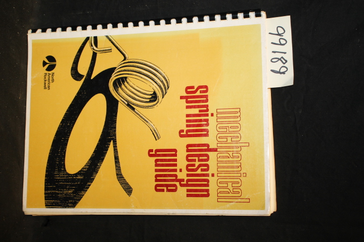 Mather, G. E.: Mechanical Spring Design Guide