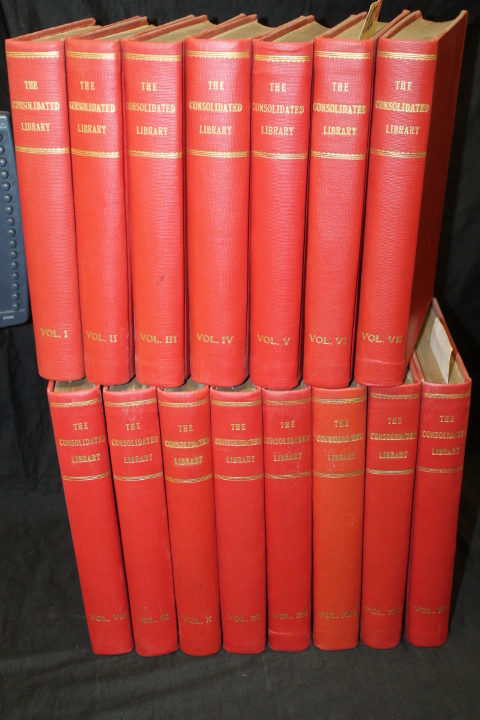 Marden, Orison Swett (Editor-in-Chief): The Consolidated Library 15 Vols.