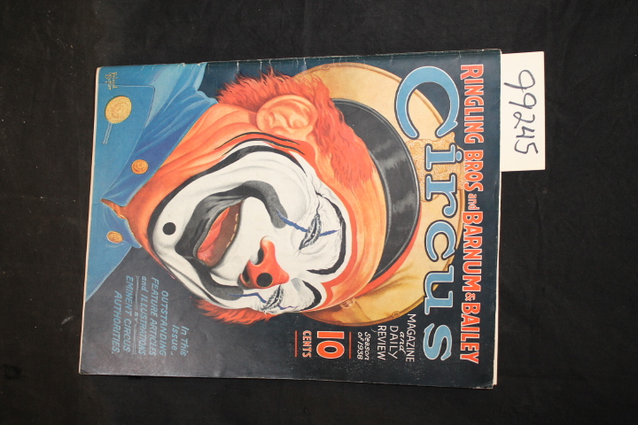 Mayer, Harvey A. (Editor): Ringling Bros And Barnum & Bailey.  Circus Magazin...