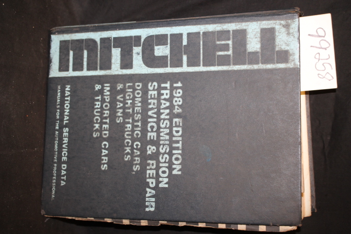 MITCHELL INFORMATION SERVICE: 1984 Edition: Transmission Service & Repair - D...