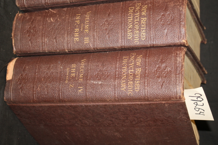 Hunter, Rober (editor): The Encyclopaedic Dictionary 4 VOLUMES Complete