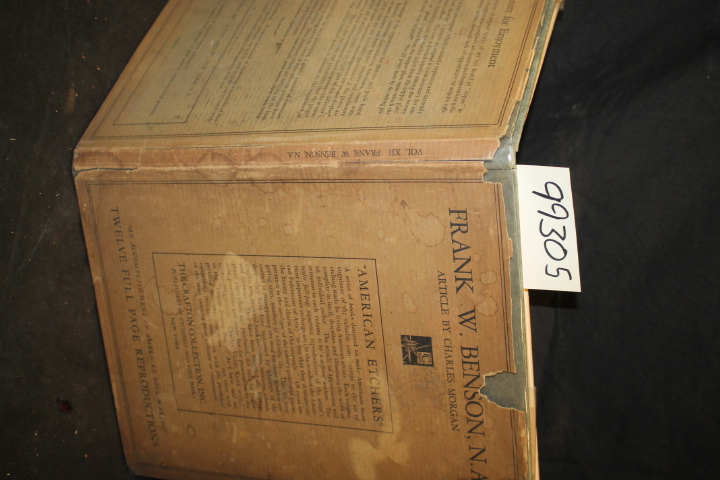 Benson, Frank W. and Morgan, Charles...: Frank W. Benson, N.A. : American Etc...