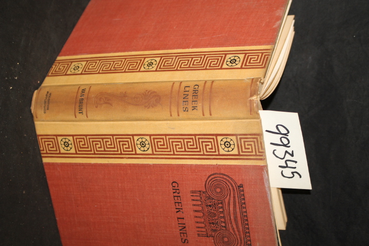 Brunt Van, Henry: Greek Lines and Other Architectural Essays