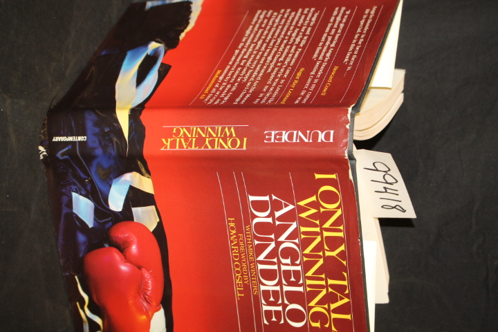 Dundee, Angelo (SIGNED BY AUTHOR): I Only Talk Winning