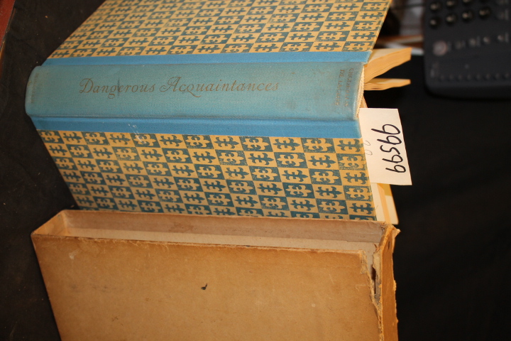 De Laclos, Choderlos; Dowson, Ernest: Dangerous Acquaintances Les Liaisons De...