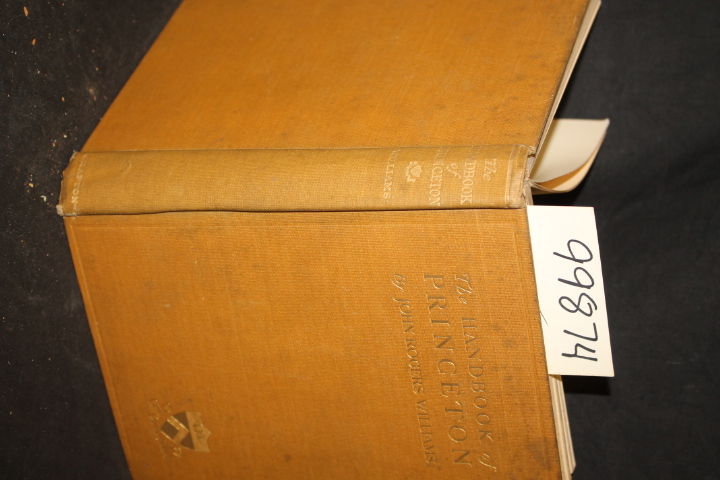 Williams, John Rogers; Wilson, Woodr...: The Handbook of Princeton with an in...