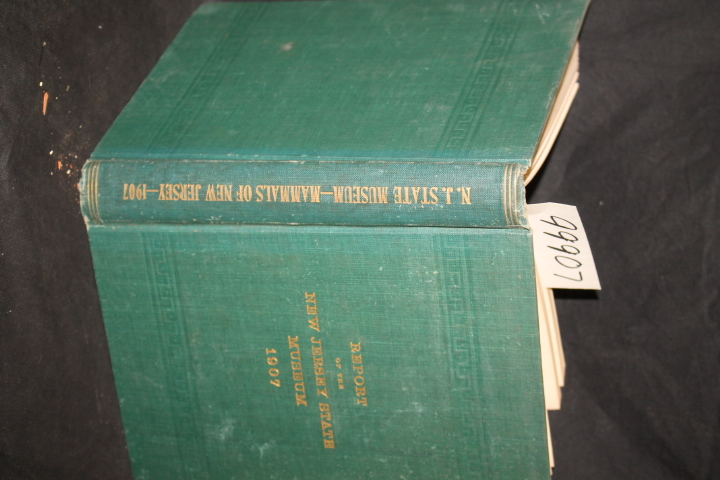 New Jersey State Museum: MAMMALS Annual Report of the New Jersey State Museum...