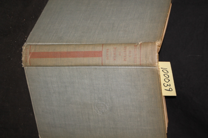 Brady, Robert A.: Business as a System of Power