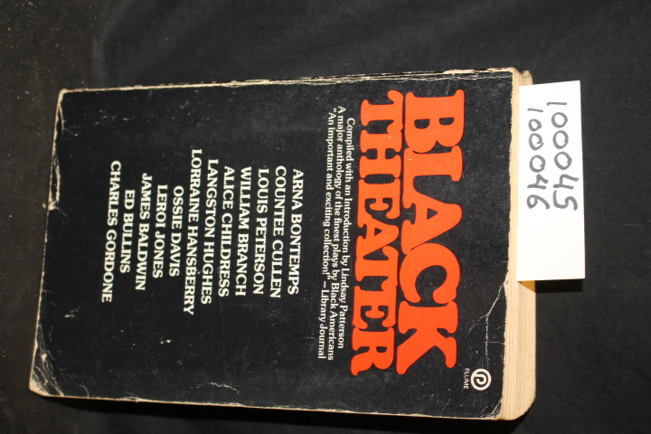 Patterson, Lindsay; Bontemps, Arna; Cullen, Countee; Peterson,...: Black Theater