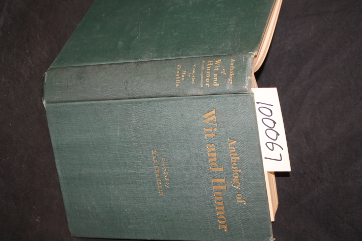 Franklin, Max: Anthology of Wit and Humor