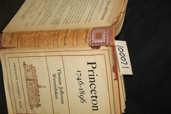 Wertenbaker. Thomas Jefferson: Princeton 1746-1896
