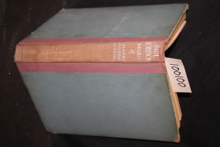 Robeson, Eslanda Goode: Paul Robeson, Negro