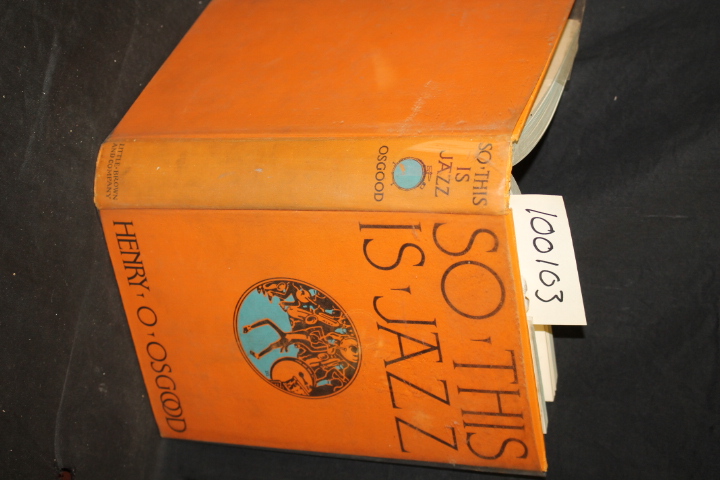 Osgood, Henry O.: So This is Jazz
