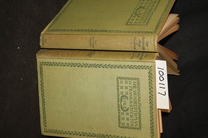 Stockton, Frank R.: The Hundredth Man (2 volume set)