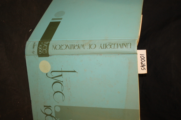 University of Washington: The Tyee 1966 (University of Washington Year Book)