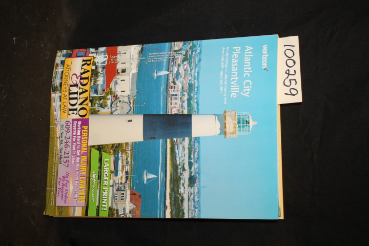 Dex Media: Atlantic City Pleasentville Yellow Pages Phone Book July 2016 TELE...