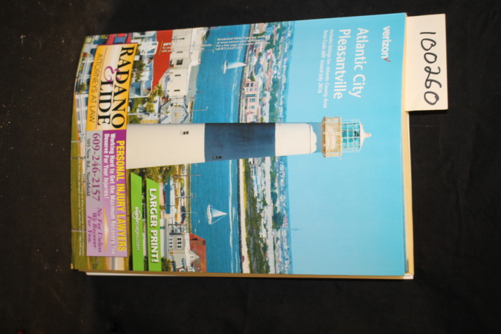 Dex Media: Atlantic City Pleasentville Yellow Pages Phone Book July 2016 TELE...