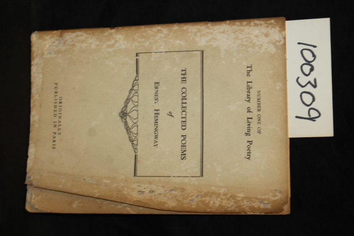 Hemingway, Ernest: The Collected Poems of Ernest Hemingway