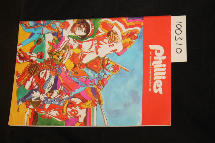Carpenter, Ruly: Phillies 1973 Magazine and Program